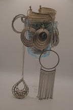 Silver Maximalist Cool Girl Jar