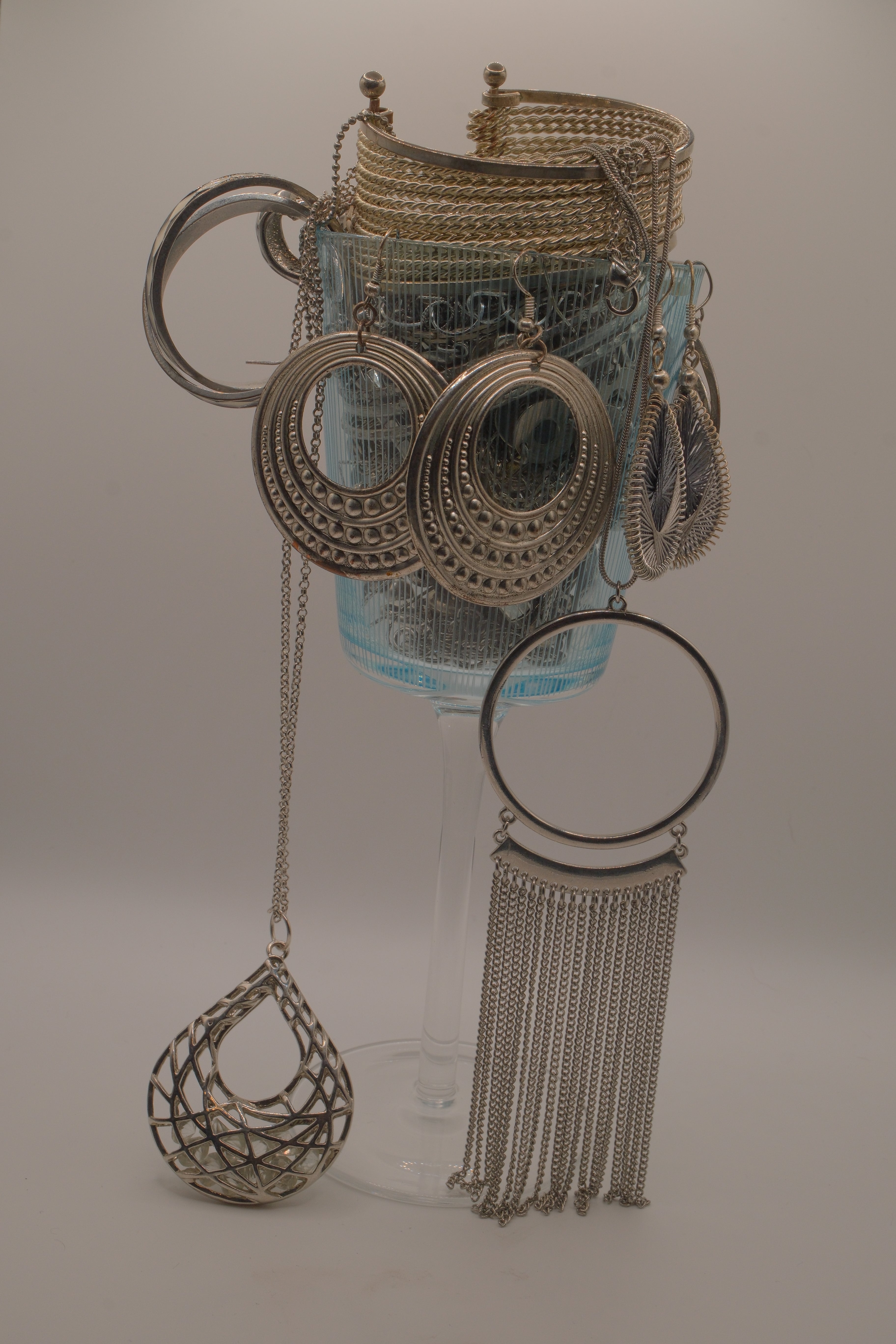 Silver Maximalist Cool Girl Jar