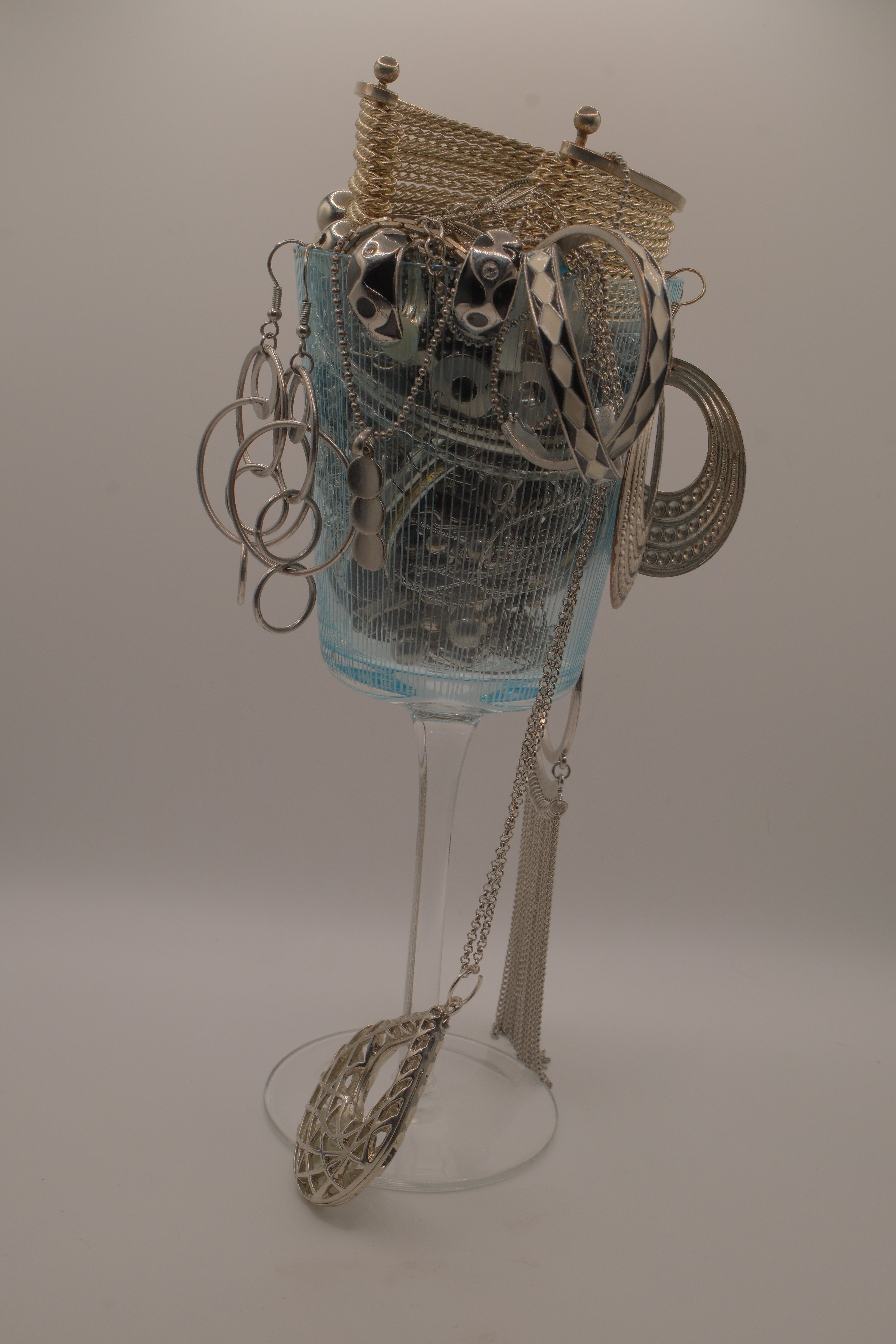 Silver Maximalist Cool Girl Jar