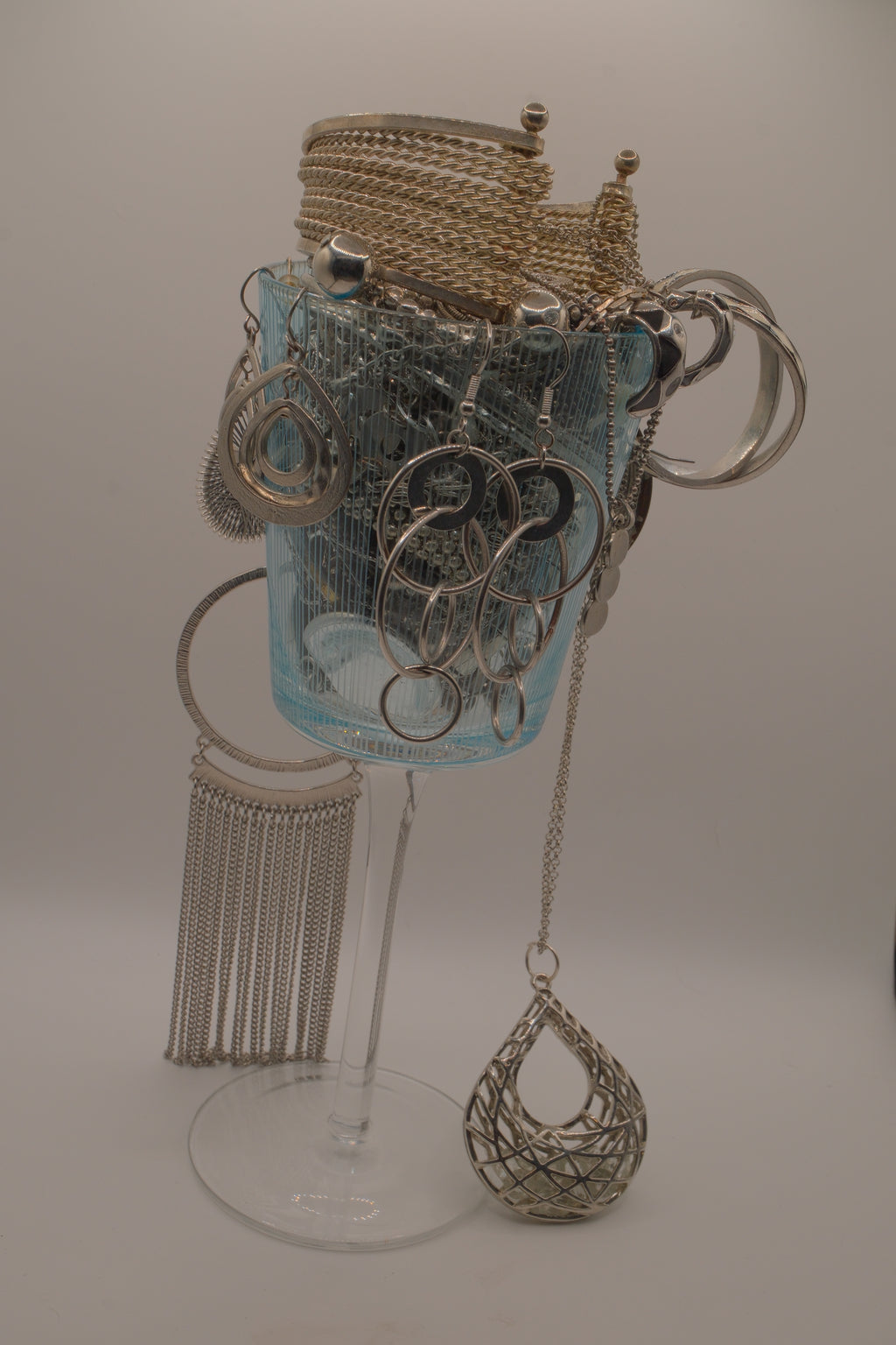 Silver Maximalist Cool Girl Jar