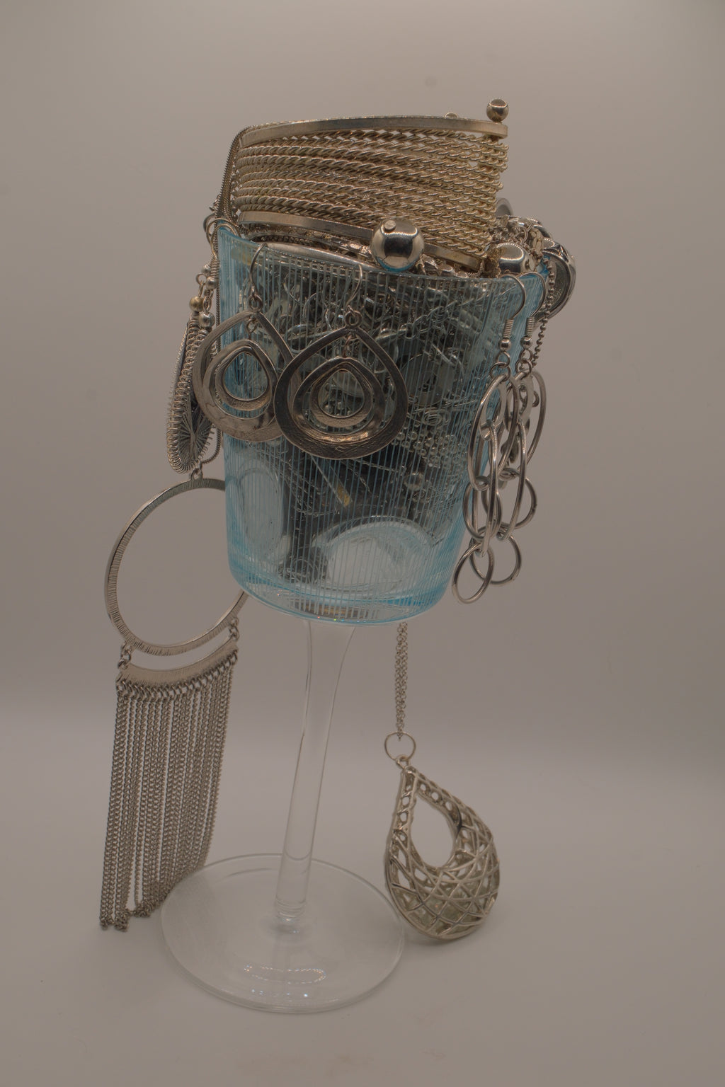 Silver Maximalist Cool Girl Jar