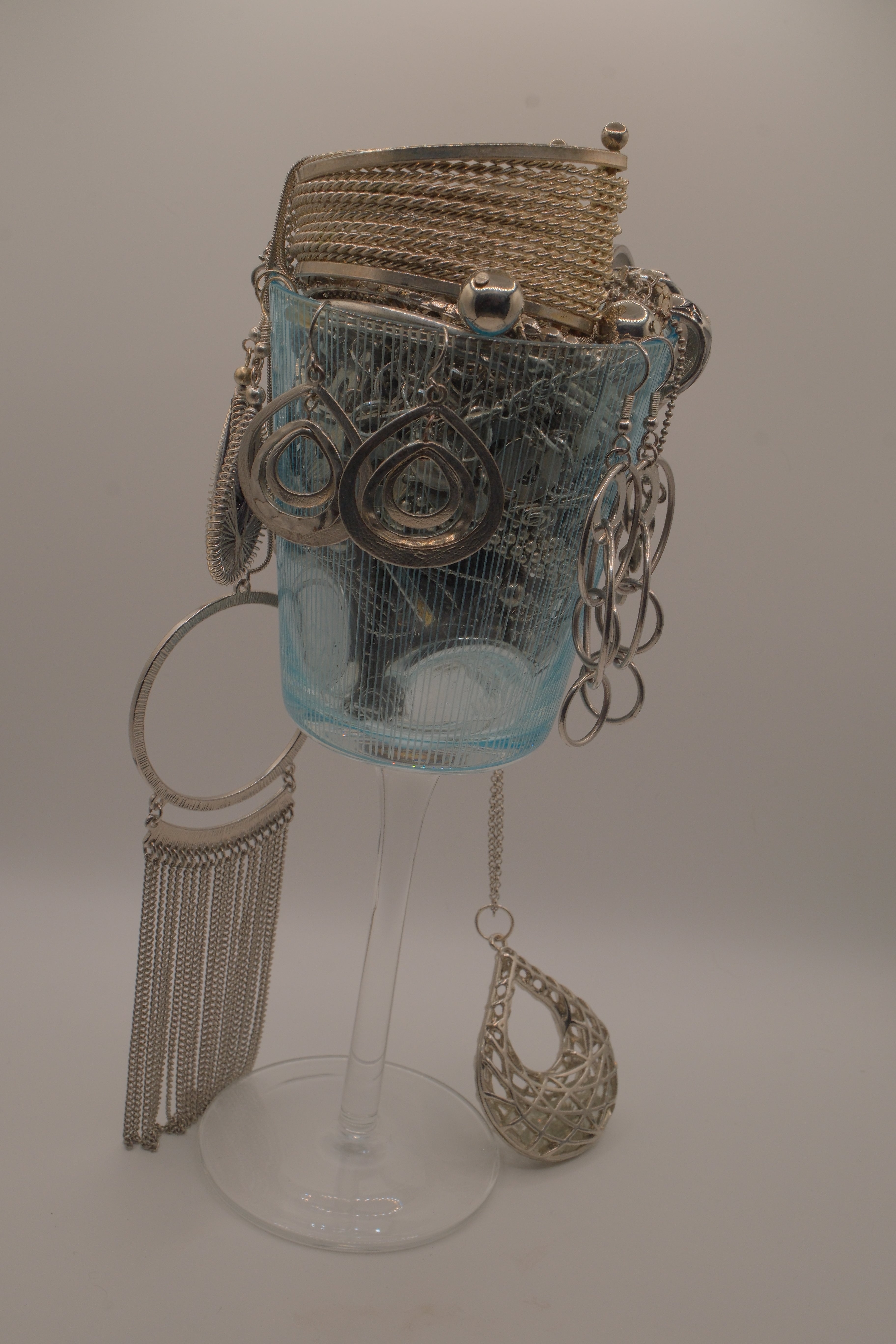 Silver Maximalist Cool Girl Jar