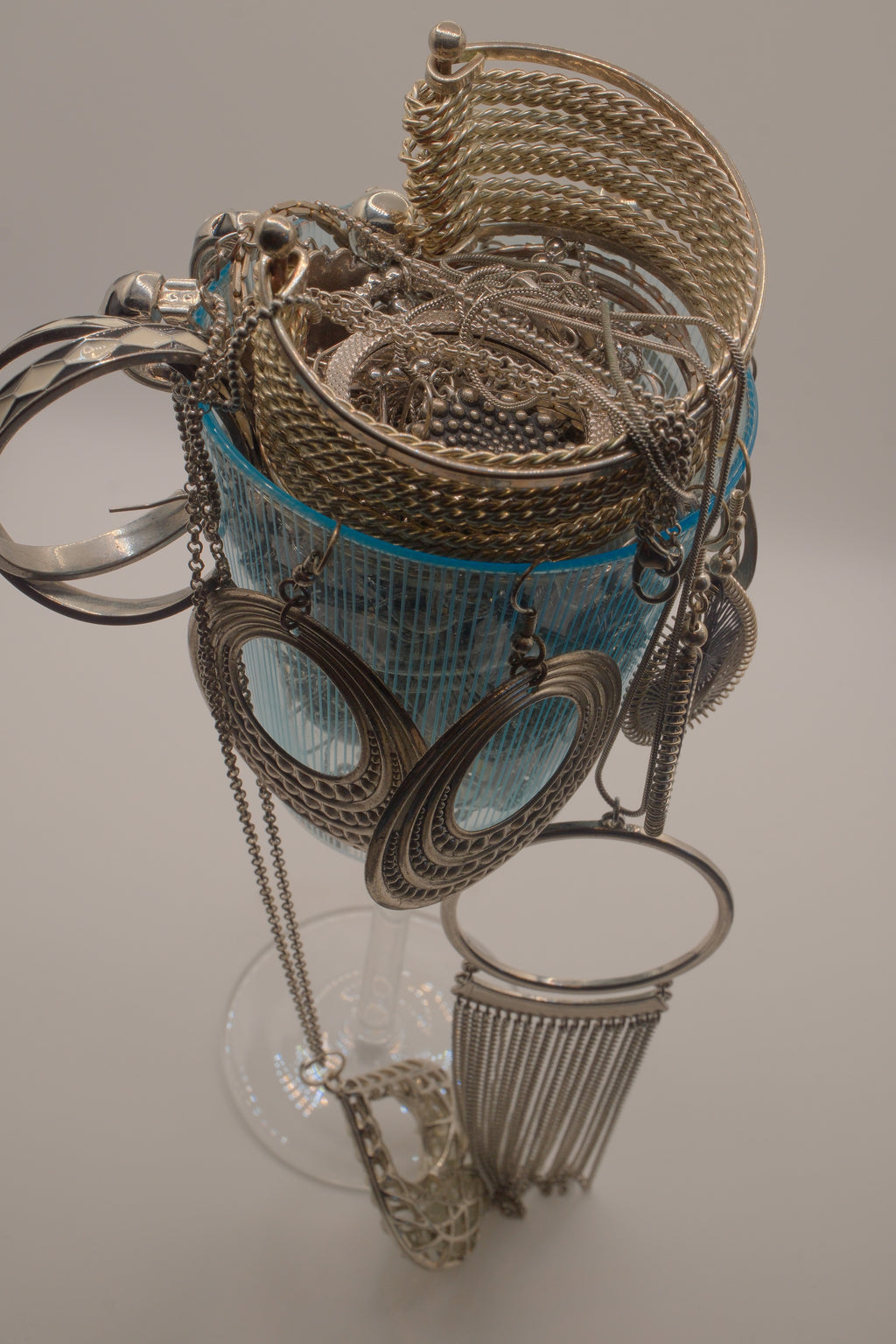 Silver Maximalist Cool Girl Jar
