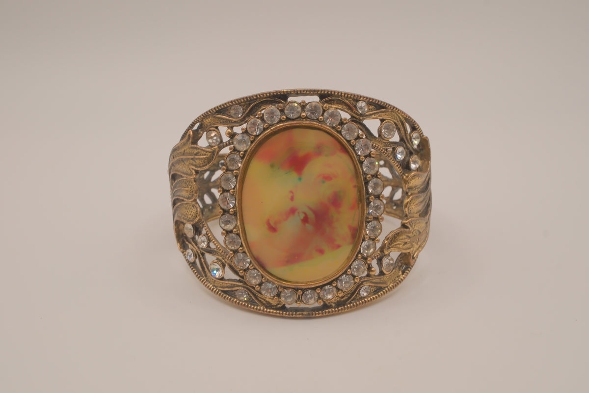 Vintage 'Marilyn Monroe' Ornate cuff bracelet