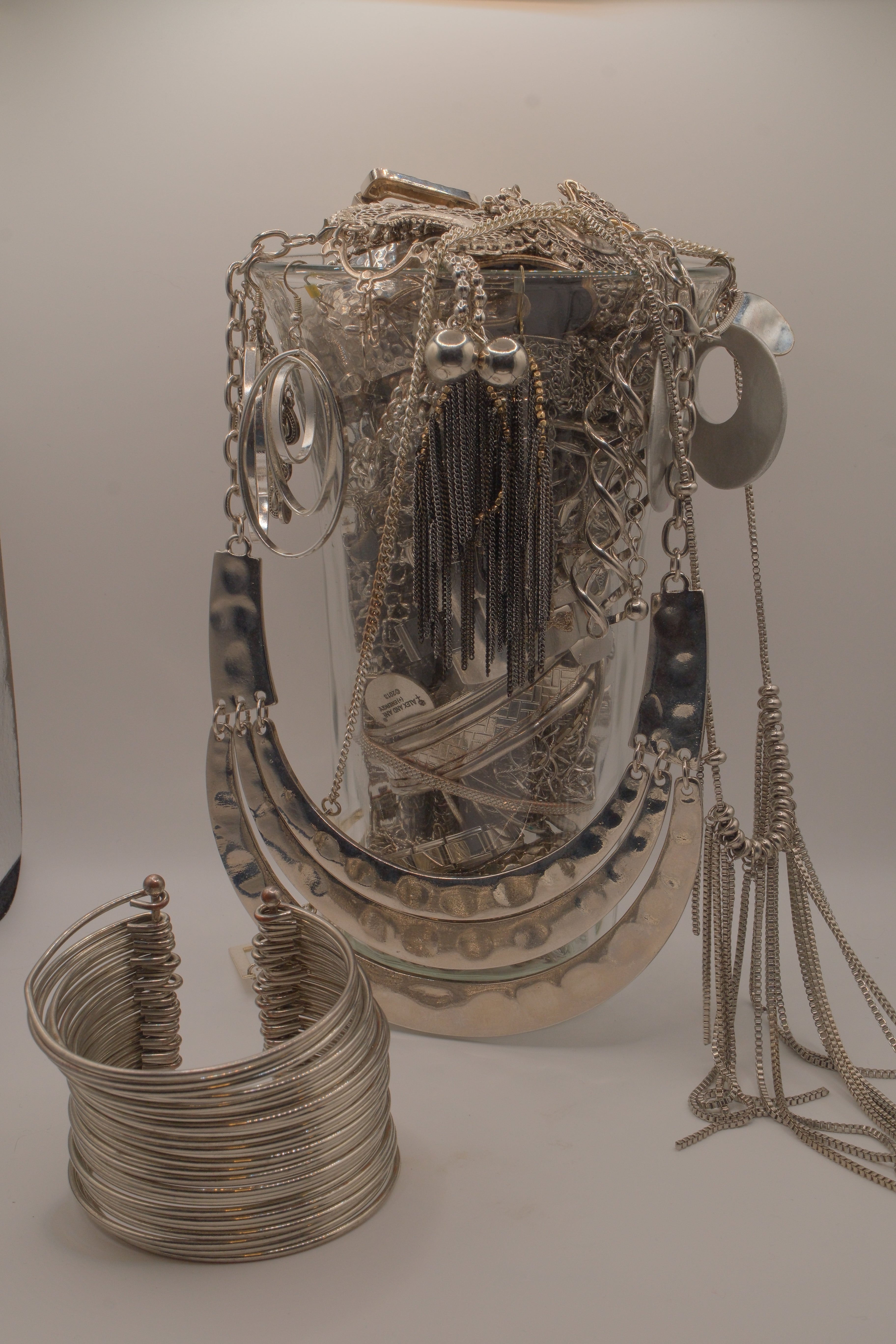 Silver Maximalist Cool Girl Jar