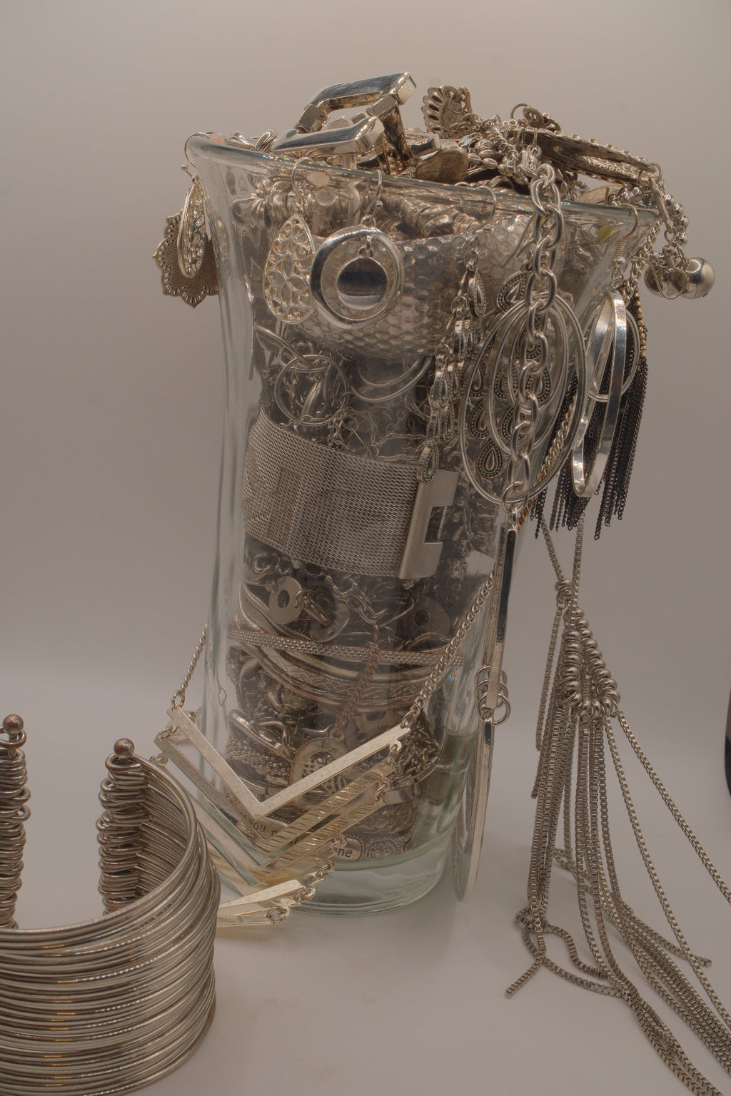 Silver Maximalist Cool Girl Jar
