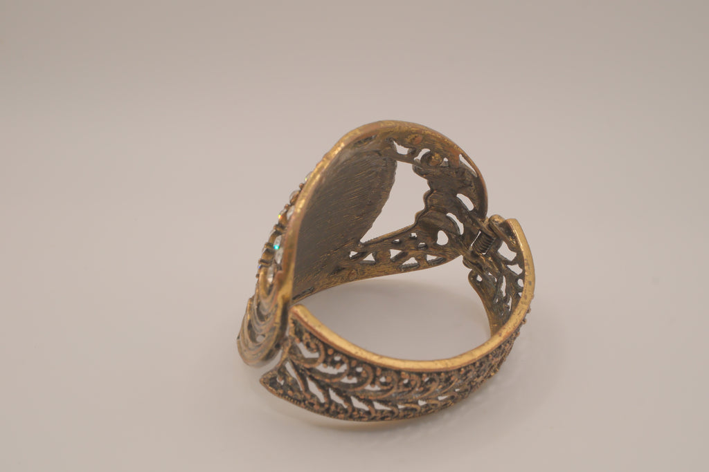 Vintage 'Marilyn Monroe' Ornate cuff bracelet