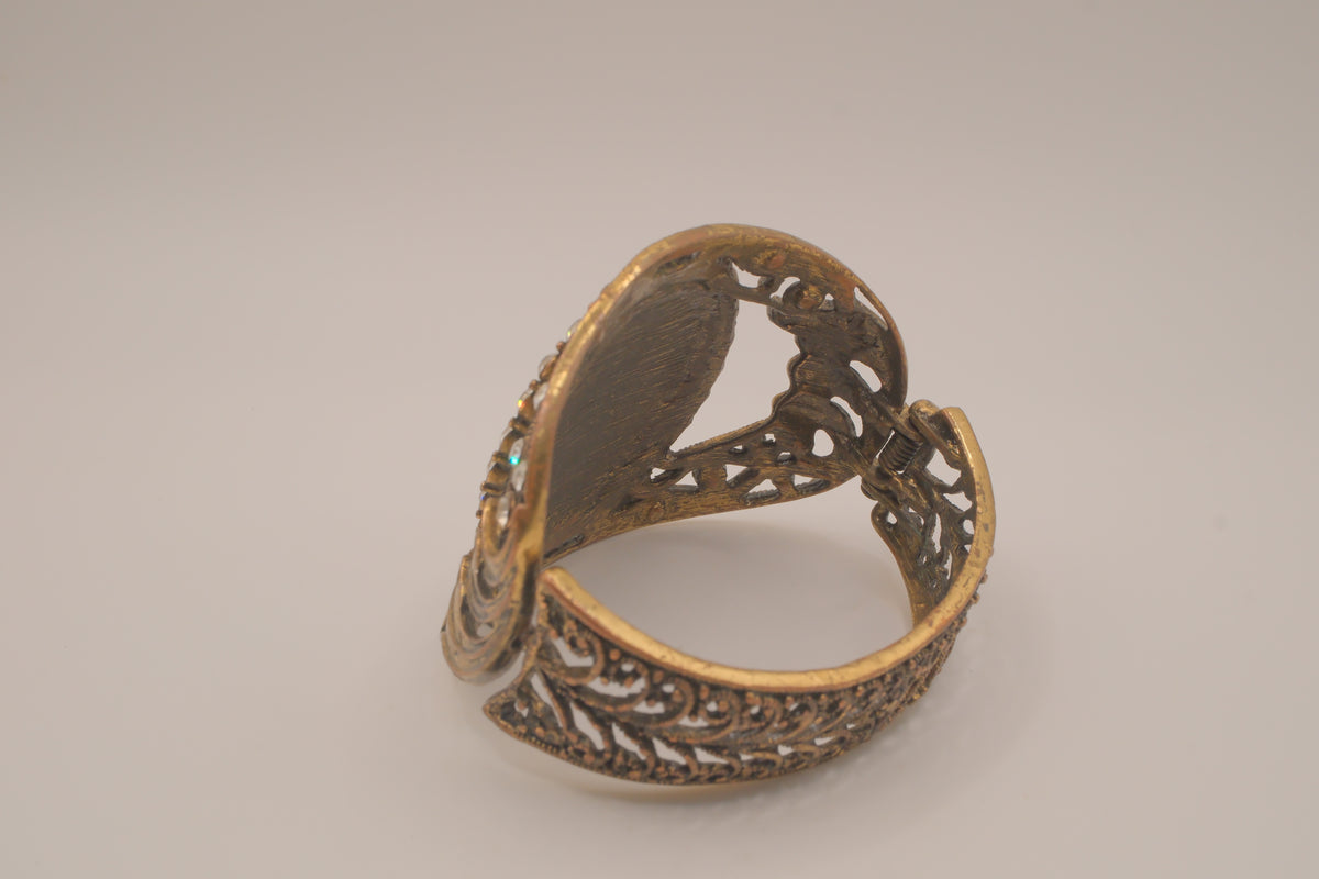 Vintage 'Marilyn Monroe' Ornate cuff bracelet