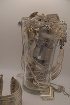 Silver Maximalist Cool Girl Jar