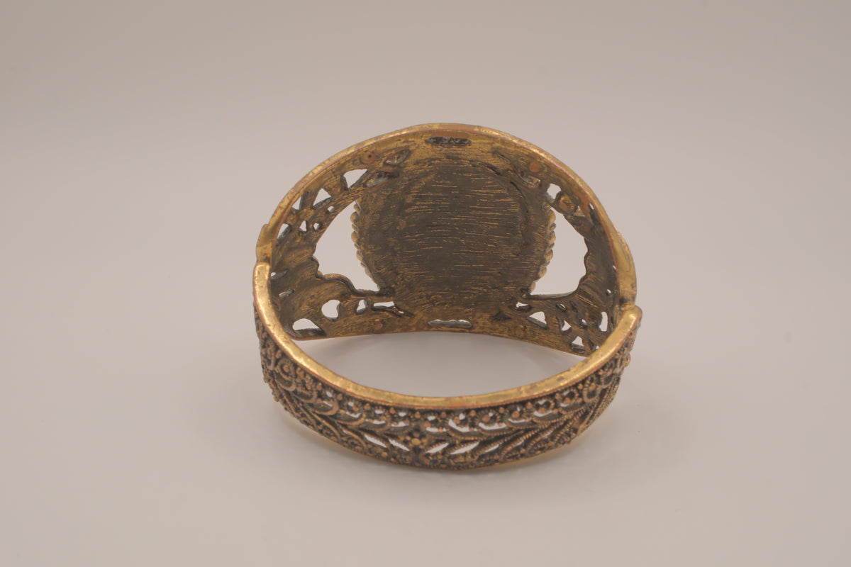 Vintage 'Marilyn Monroe' Ornate cuff bracelet