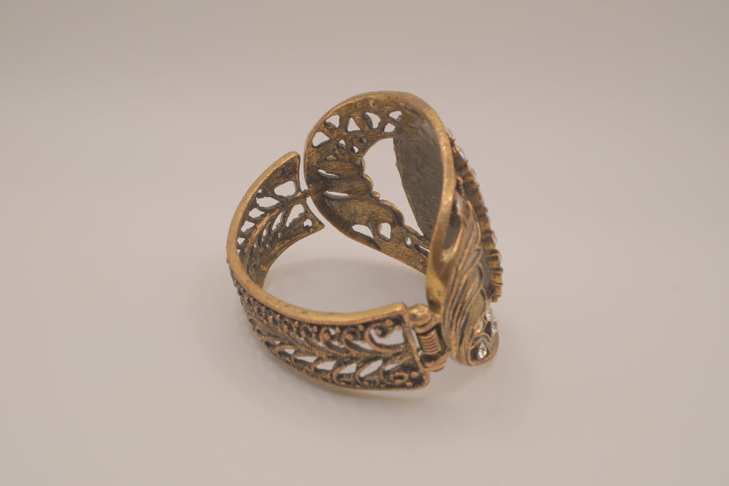 Vintage 'Marilyn Monroe' Ornate cuff bracelet