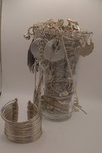 Silver Maximalist Cool Girl Jar