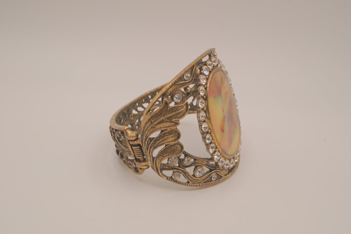 Vintage 'Marilyn Monroe' Ornate cuff bracelet