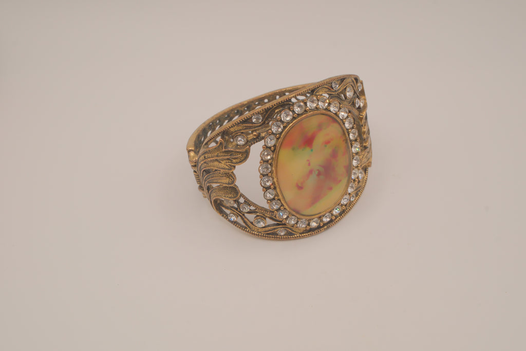 Vintage 'Marilyn Monroe' Ornate cuff bracelet