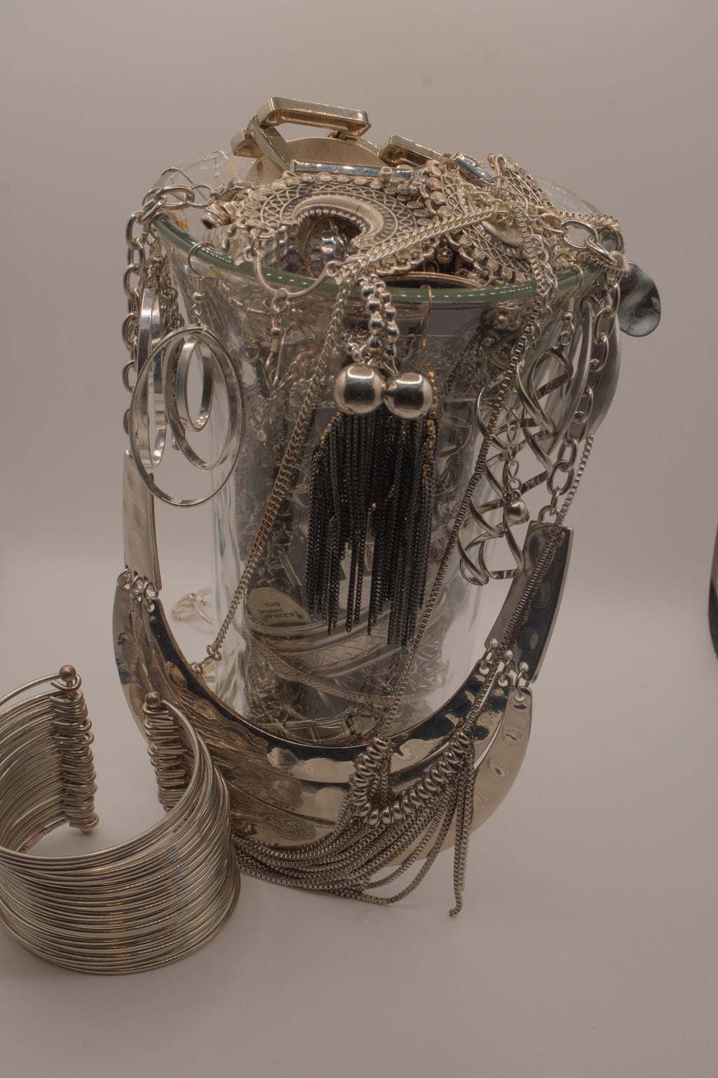 Silver Maximalist Cool Girl Jar