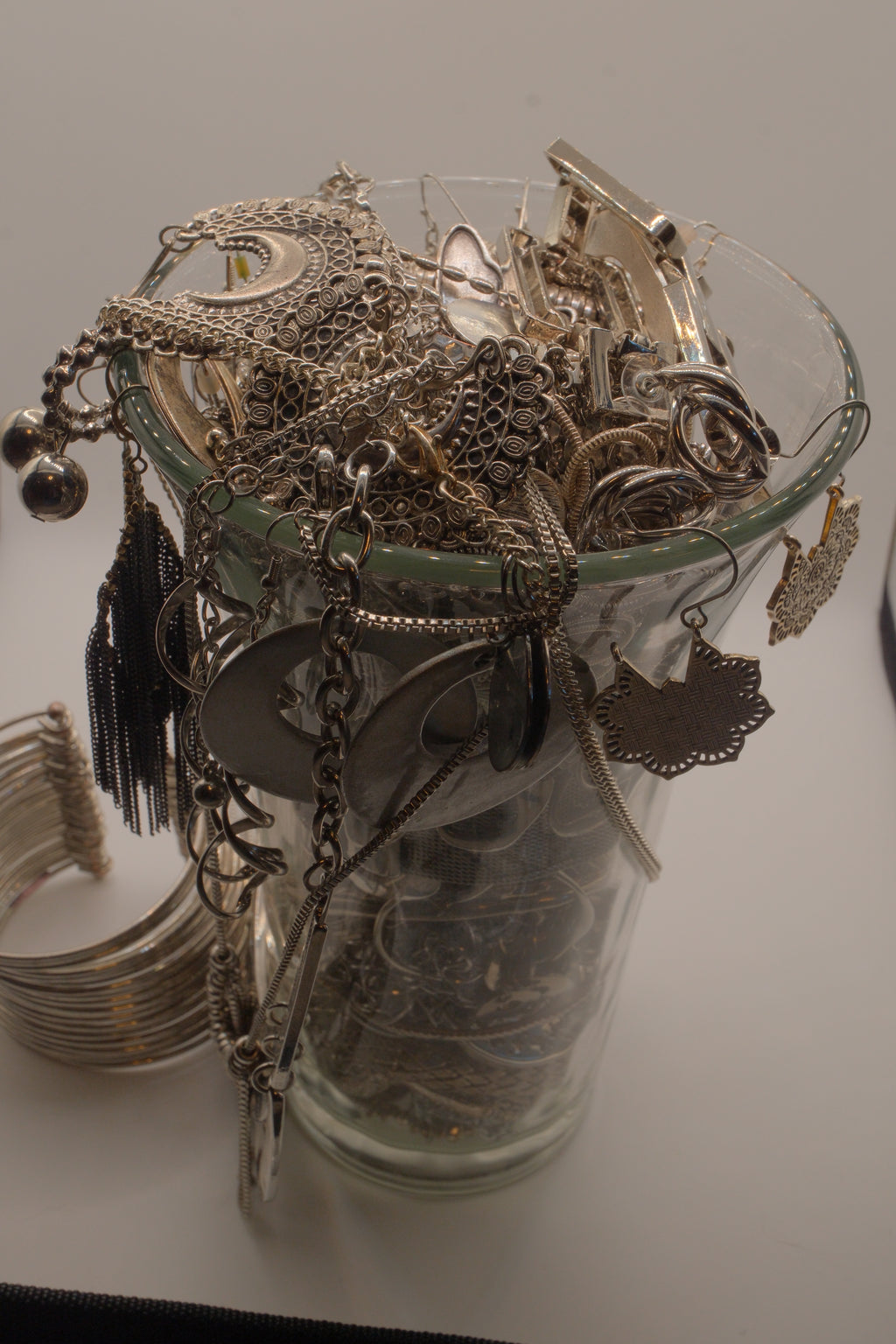 Silver Maximalist Cool Girl Jar