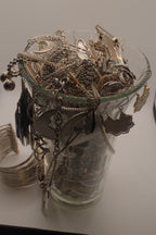 Silver Maximalist Cool Girl Jar