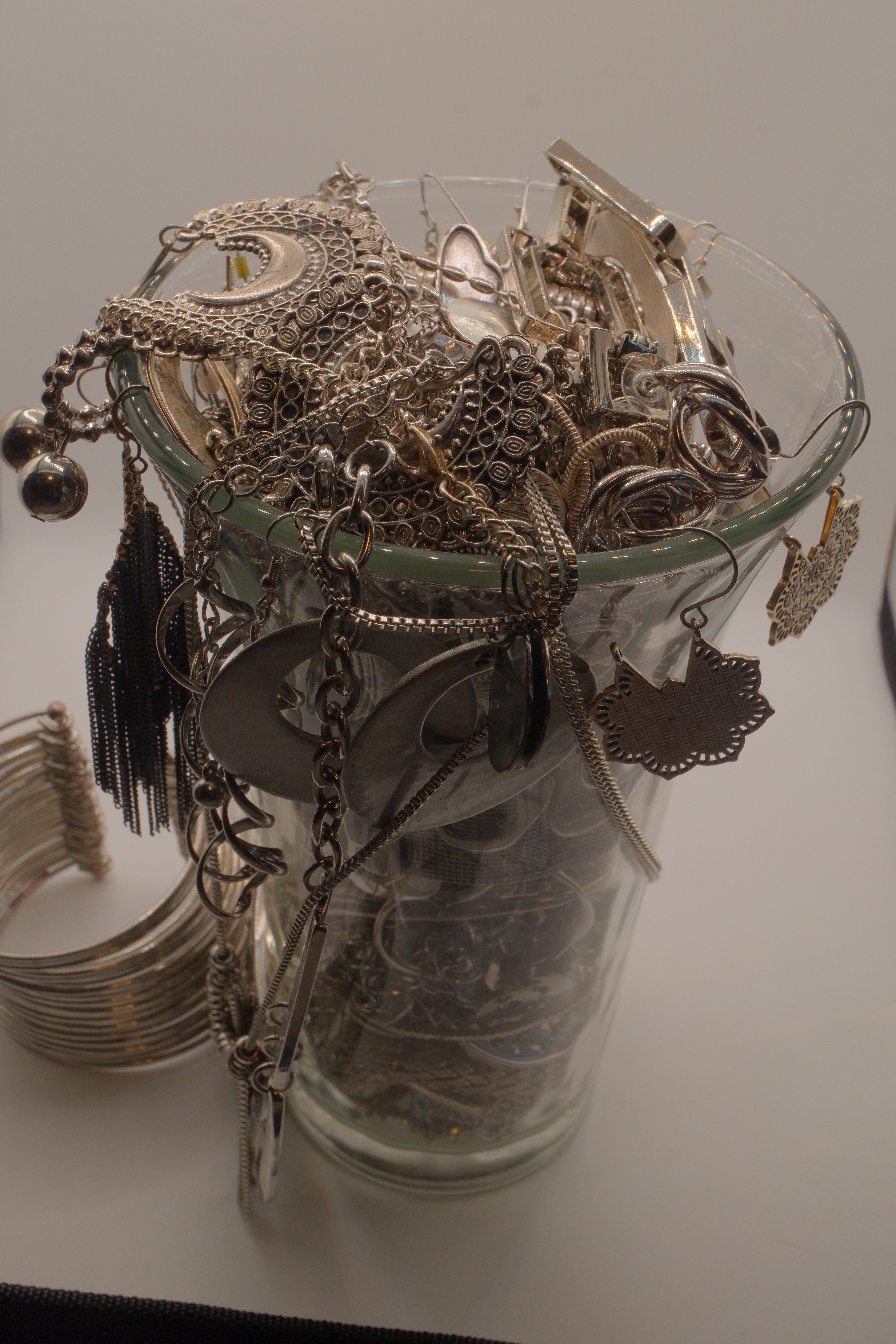 Silver Maximalist Cool Girl Jar