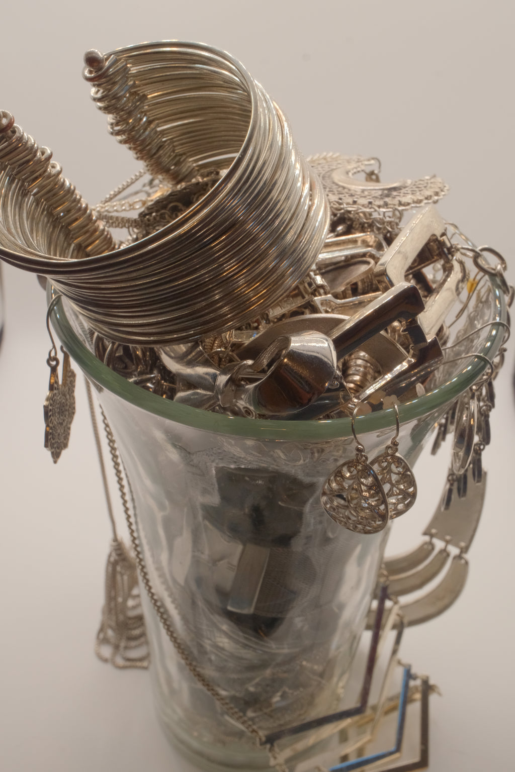Silver Maximalist Cool Girl Jar