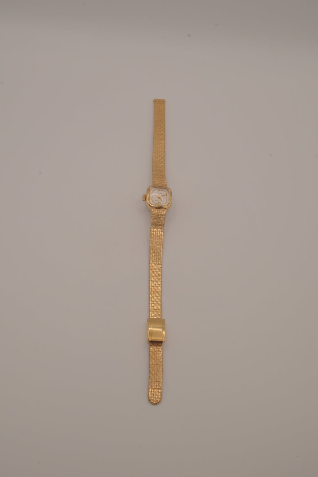 Vintage Caravelle dainty gold toned watch