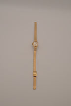 Vintage Caravelle dainty gold toned watch