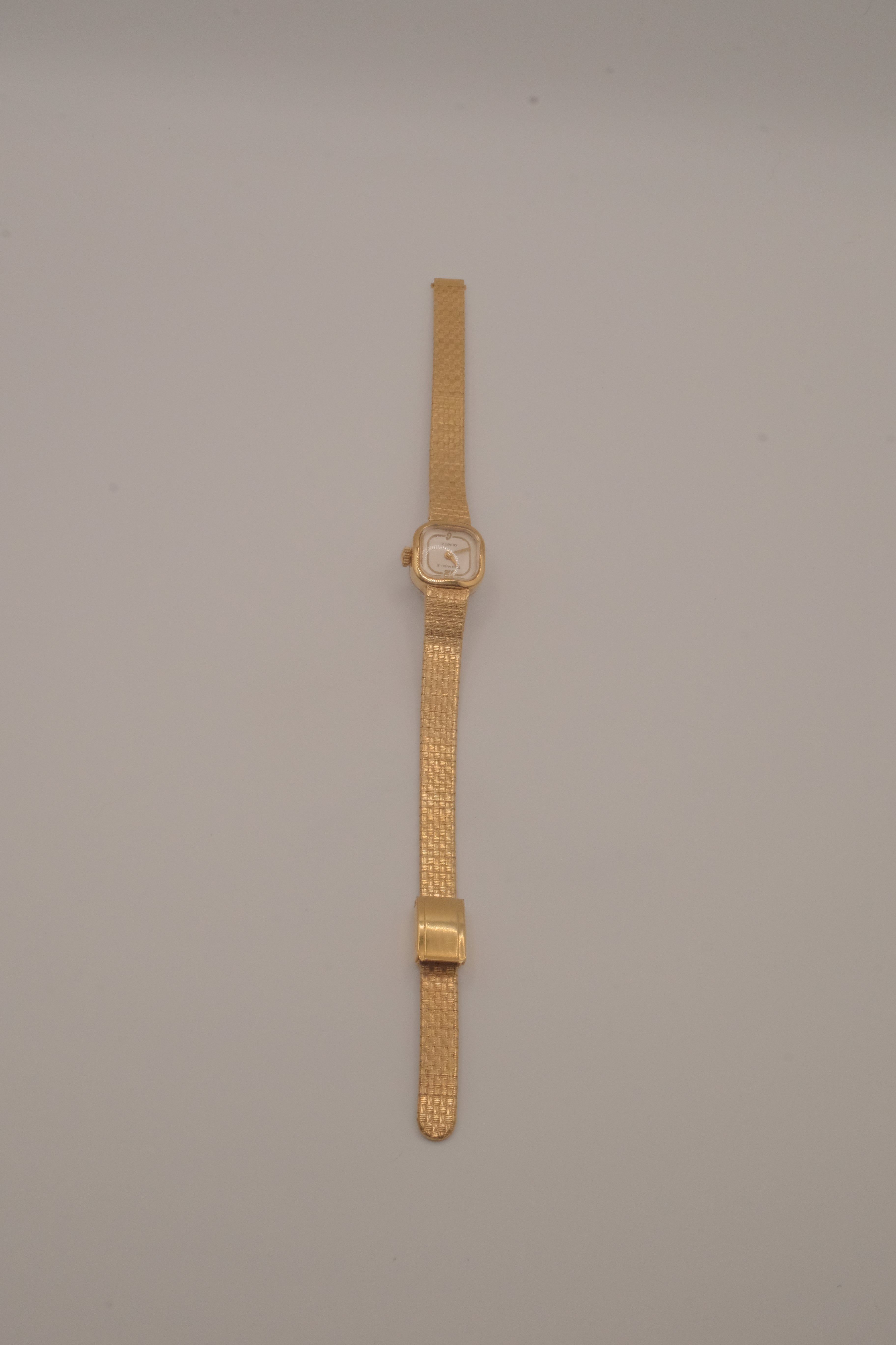 Vintage Caravelle dainty gold toned watch