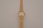 Vintage Caravelle dainty gold toned watch