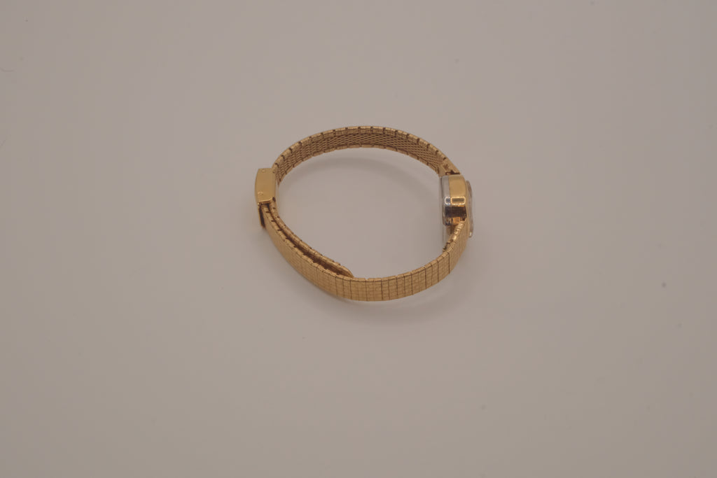 Vintage Caravelle dainty gold toned watch