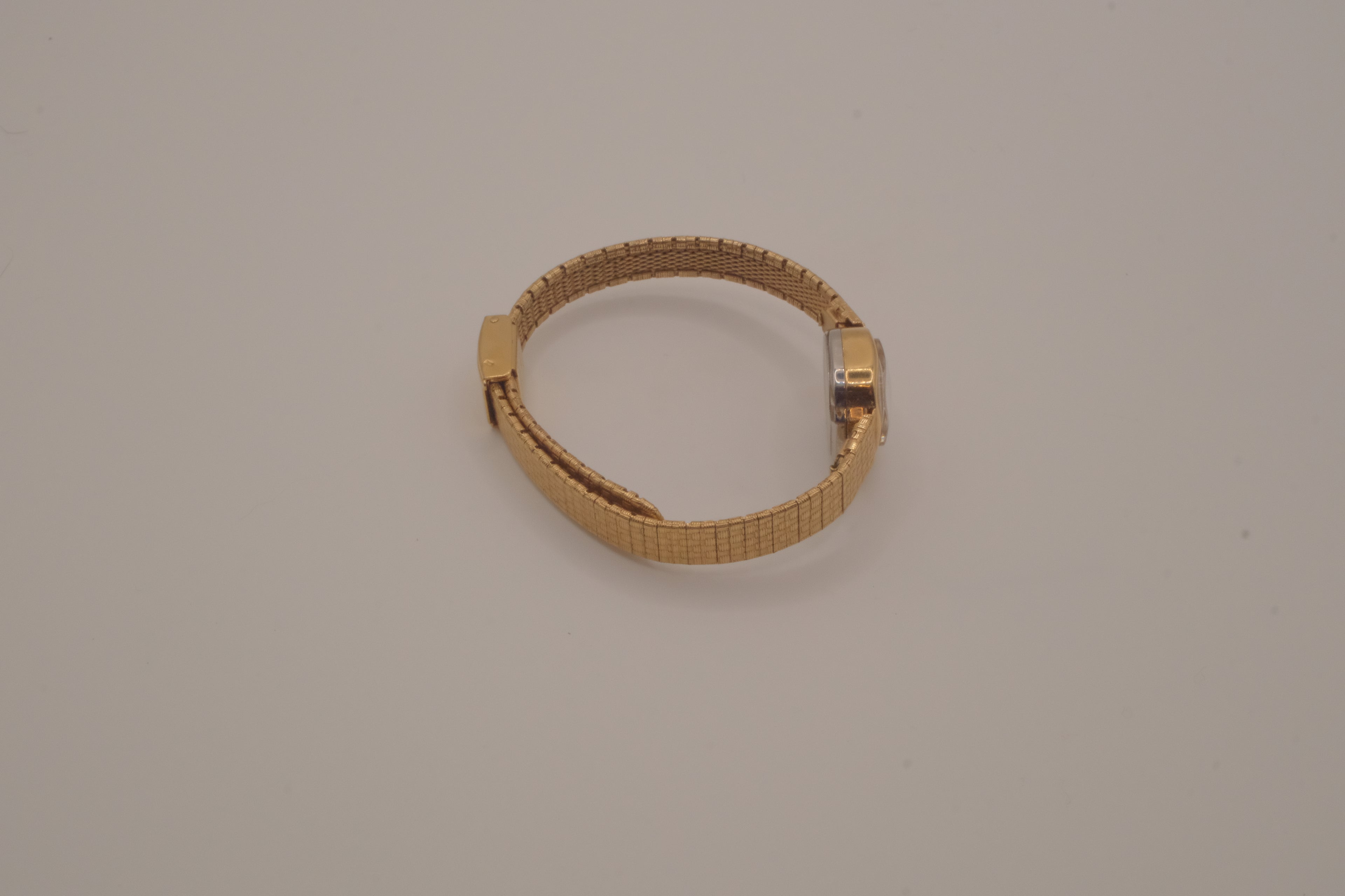 Vintage Caravelle dainty gold toned watch