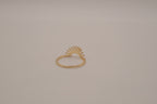 Sunburst Multi colored stackable Ring