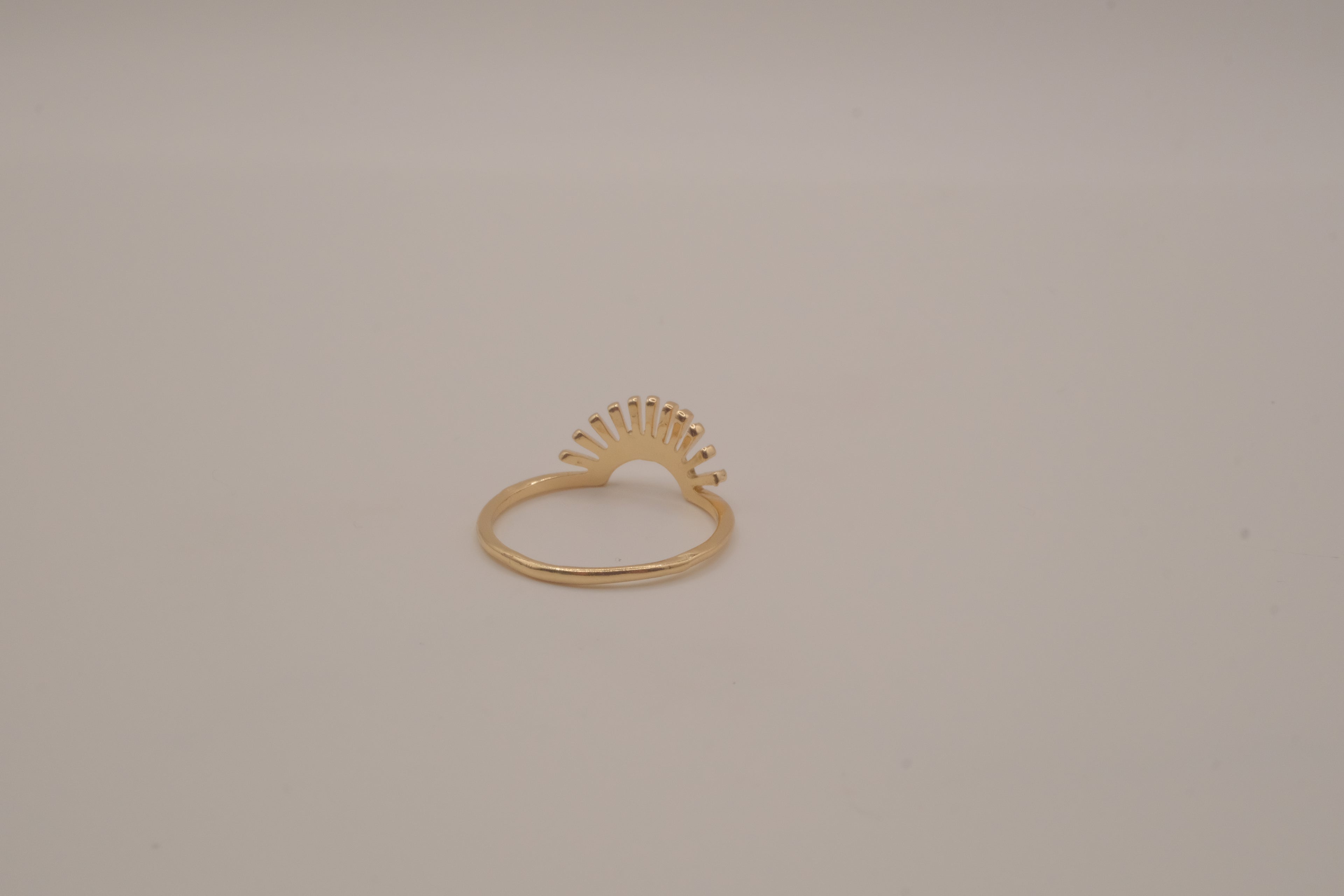 Sunburst Multi colored stackable Ring