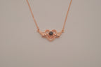 Sterling silver "I Love You" Angel Wings Heart necklace