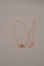 Sterling silver "I Love You" Angel Wings Heart necklace