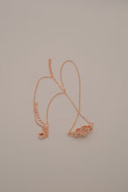 Sterling silver "I Love You" Angel Wings Heart necklace