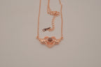 Sterling silver "I Love You" Angel Wings Heart necklace