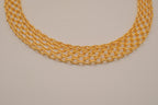 Vintage Avon gold-tone mesh collar necklace