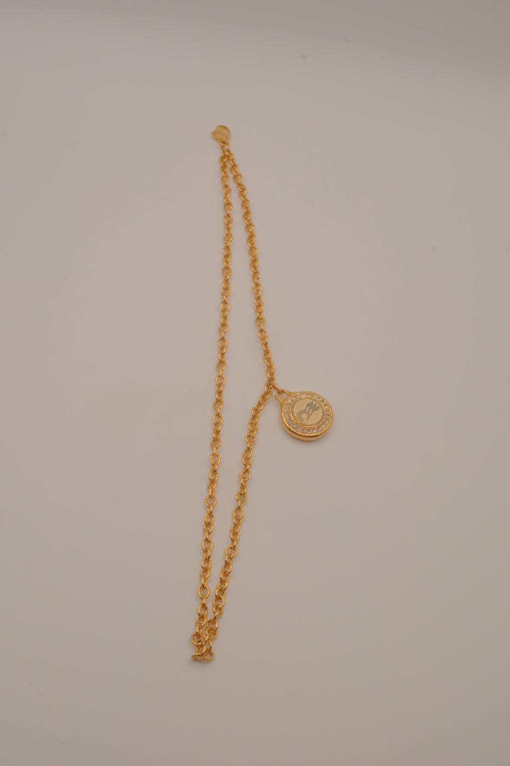 Swarovski double chain bracelet