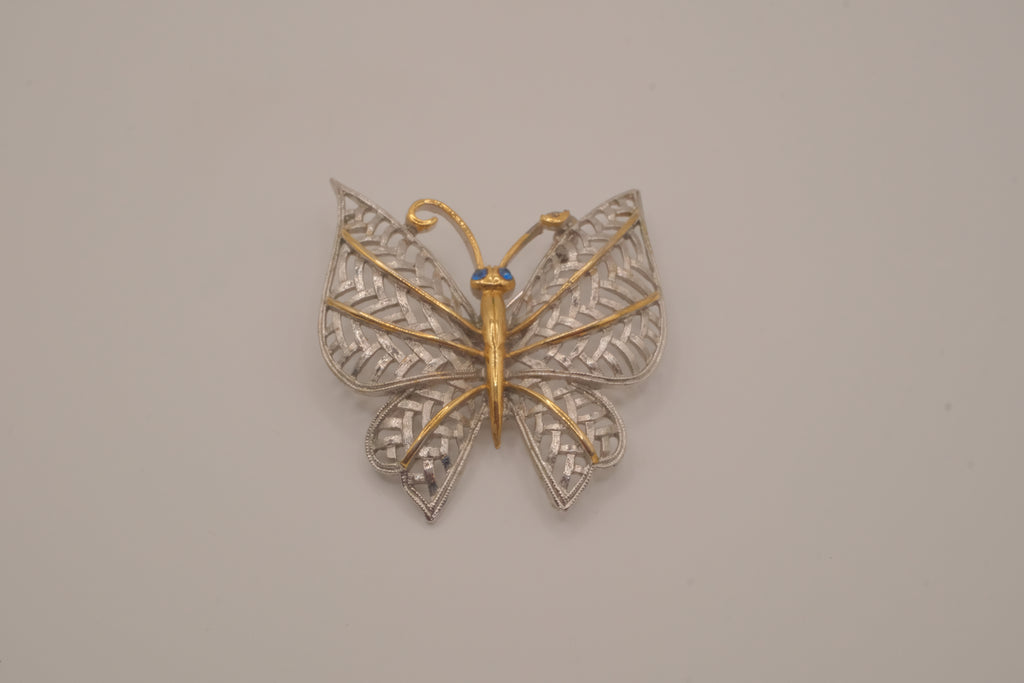 Avon butterfly brooch