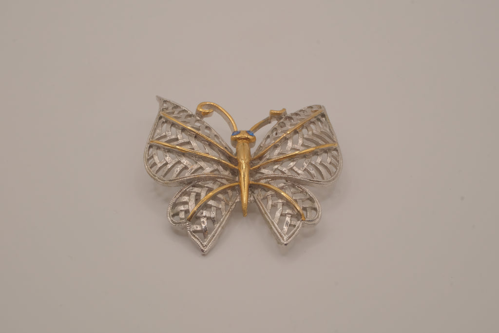 Avon butterfly brooch