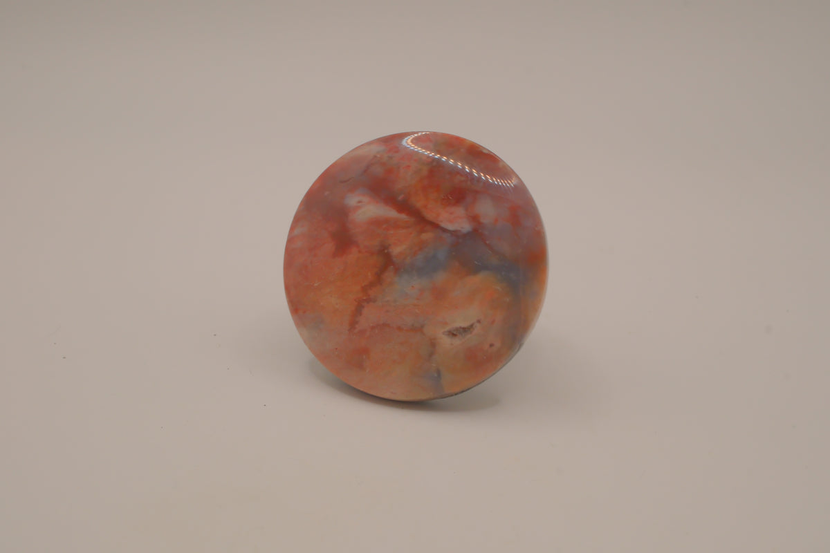 Oval stone statement ring