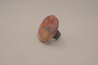 Oval stone statement ring