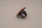 Oval stone statement ring