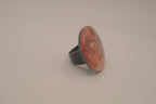 Oval stone statement ring