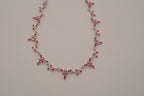 Vintage Ruby vine choker necklace