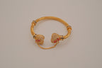 Indian openable gold kada bangle