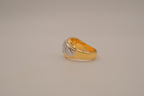Vintage men's two-tone cocktail ring