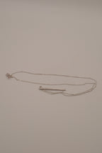Sterling silver vertical diamond bar pendant necklace