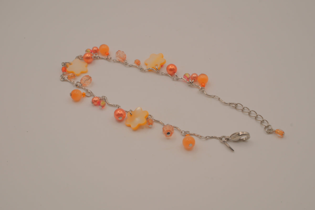 Vintage Avon colorful Cat's Eye Anklet
