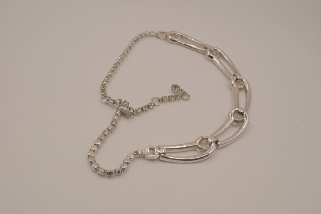 Vintage Art Deco rhinestone necklace