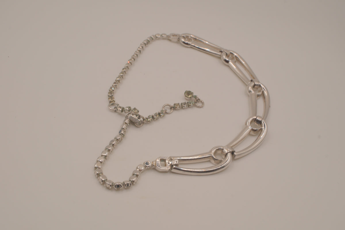 Vintage Art Deco rhinestone necklace